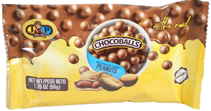 CHOCOBALLS Peanuts, Milk Chocolate